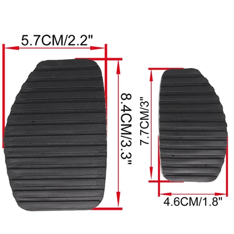 Rubber Brake Clutch Foot Pedal Pad Cover For Citroen Xsara Picasso 1999 - 2012 Jumpy Xantia C4 Picasso C2 SC C5 DC RD TD C6