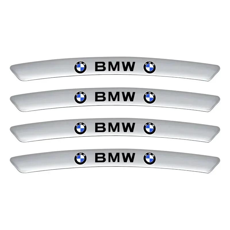 4Pcs Car Wheel Badge Sticker Emblem Decoration For BMW 320Li 325Li 330Li 325i E60 E64 E70 E83 E85 E87 E90 E92 E71 F10 F30 F20