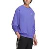 adidas Neo Sweatshirts Unisex Purple Crew Neck Moderate Regular HN6642