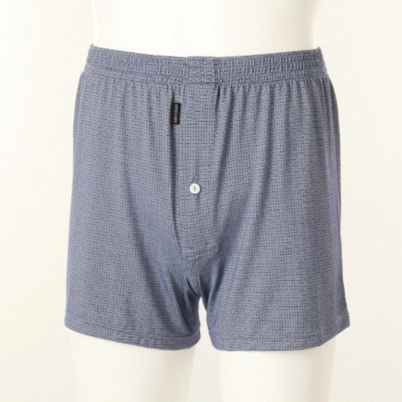 Venus Modal Poly Check Jacquard Knit Trunk Vmp4195n