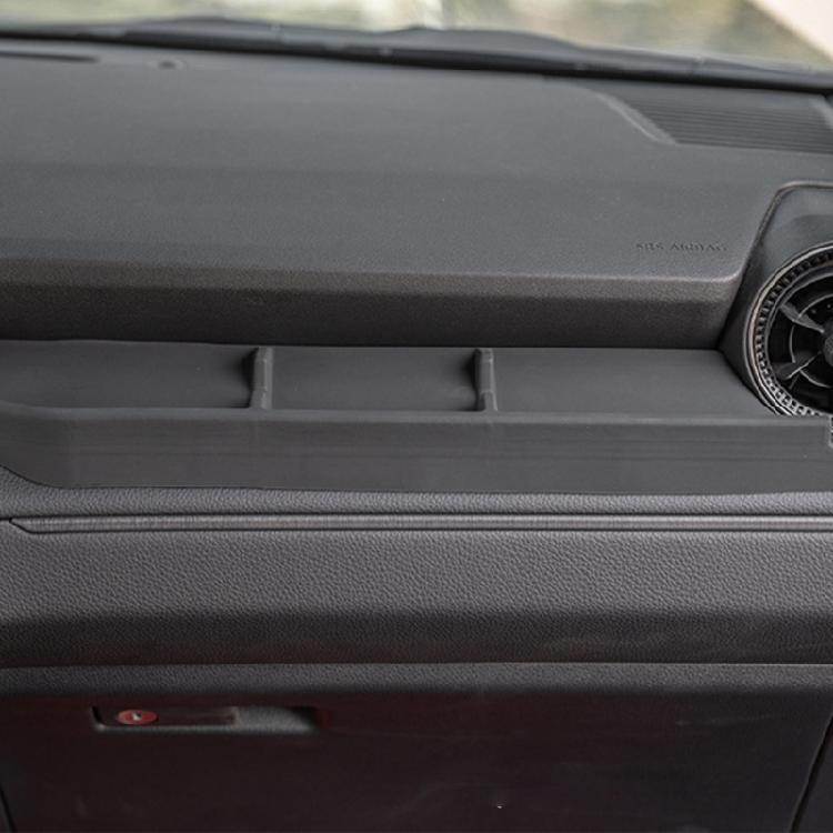 Dashboard Storage System not Slip Silicone Tray Passenger Side dashboard Organizers Mat Quick Installation for Prado LC
