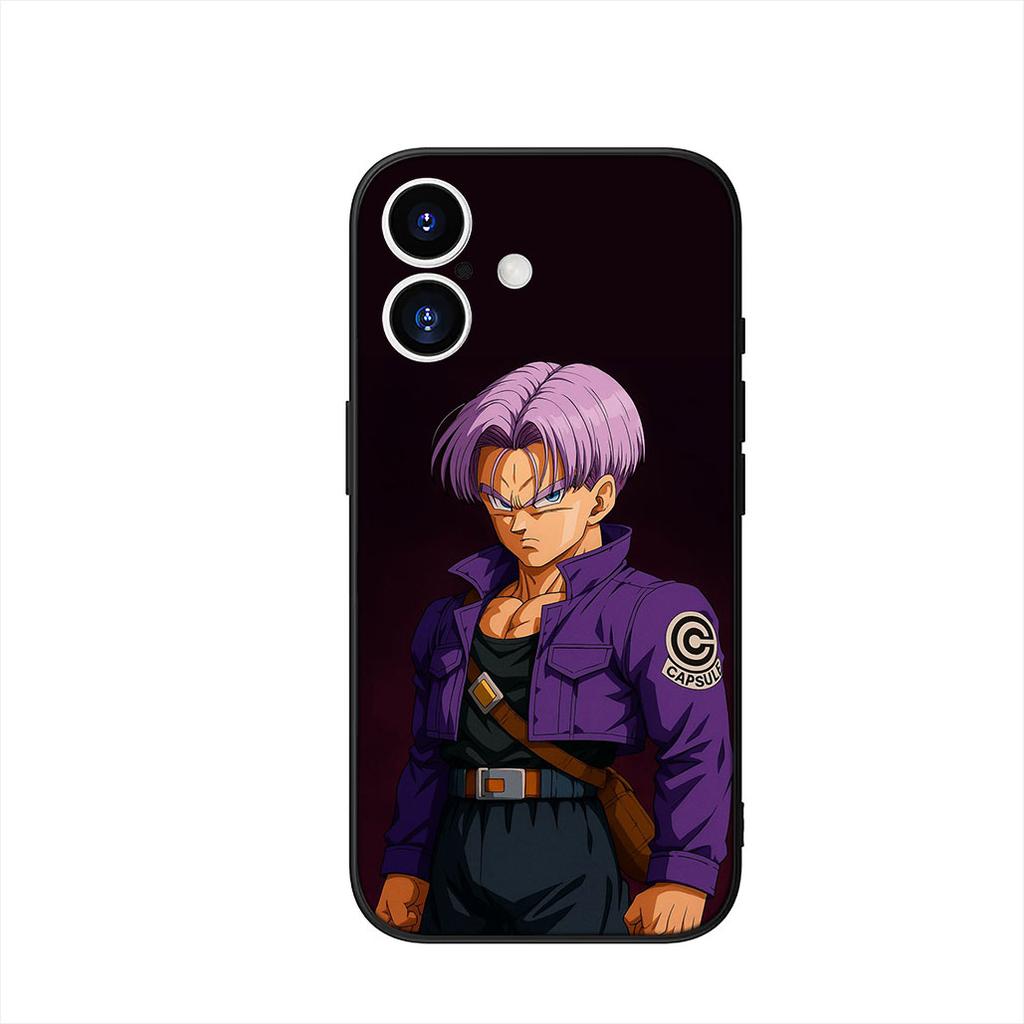 Phone Cover for Apple iPhone 17 16 15 11 Pro XS Max XR 6 7 8 Plus + SE 2020 5 16E Case Dragon Gokus Ball Torankusu Trunks Casing