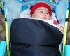Multifunktionaler Kinderwagen-Fußsack: Winddichter, wasserdichter und warmer Schlafsack