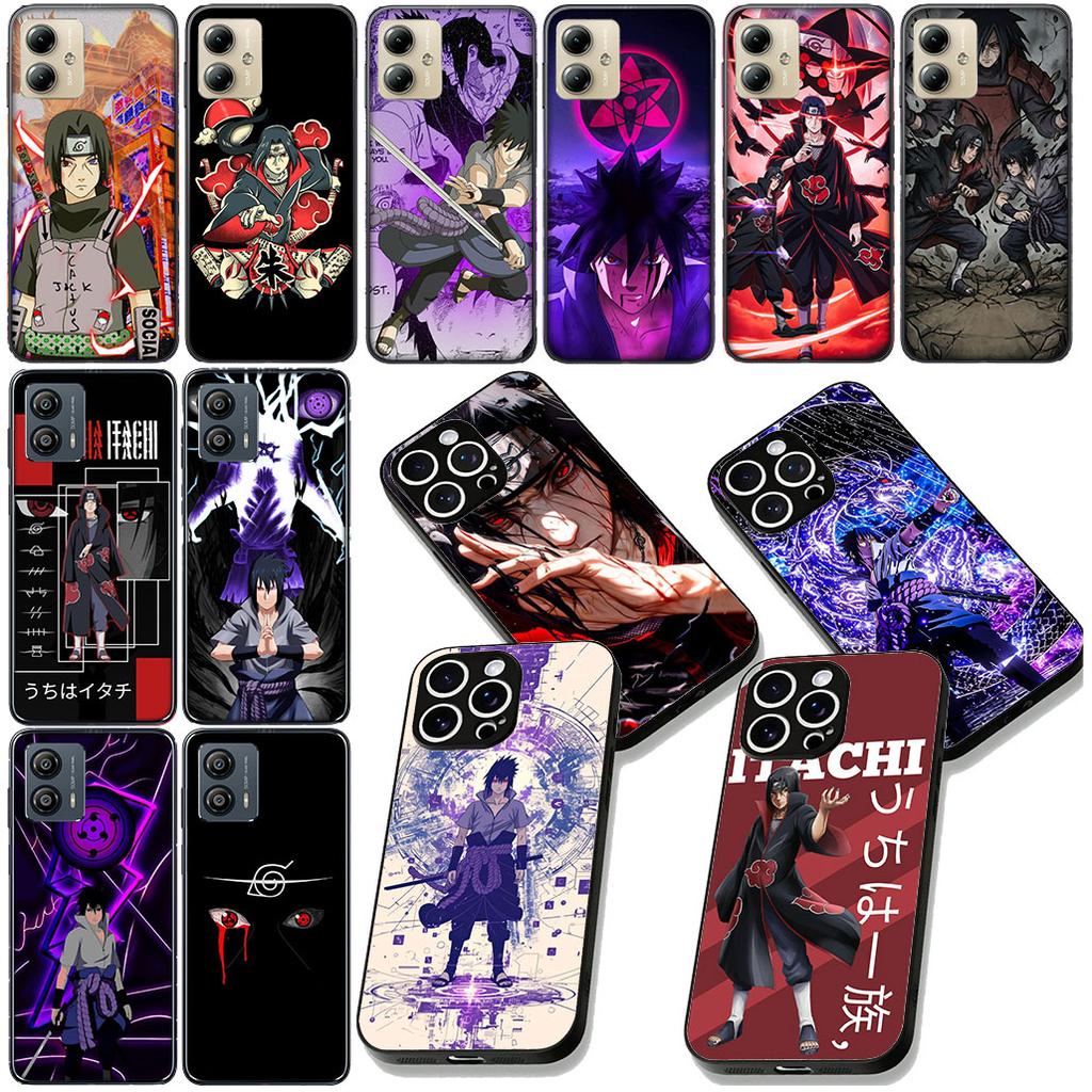 Sasuke Narutos Itachi Uchiha Akatsuki Cover for Samsung Galaxy Note 20 9 10 S8 S10 Lite S9 Plus A54 A53 A21S S10E A17 Phone Case