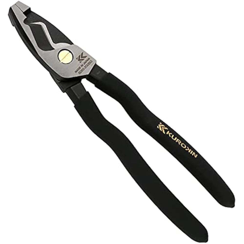 Fujiya (Fujiya) cable pliers, black gold, 200mm, 6050-200BG