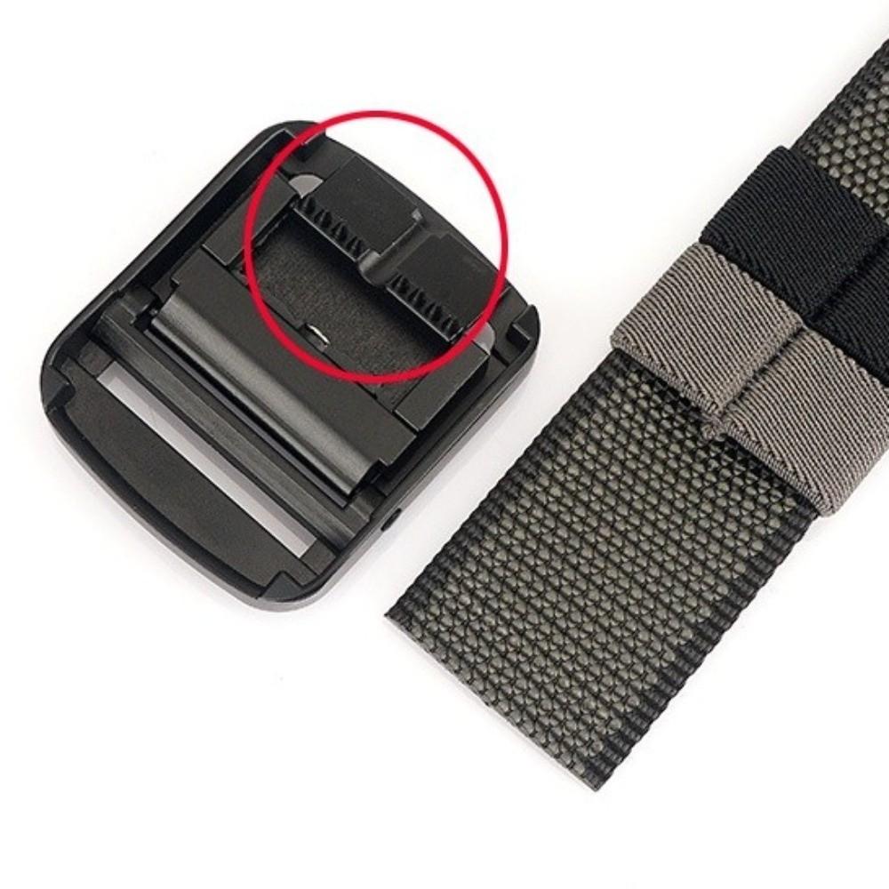 No Hole Design Men Belt Soft Jeans Belt Practical Adjustable Web Belt Outdoor Activities