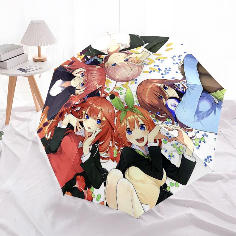 

1pc Kaguya-sama: Love is War Outdoor Umbrella - Automatic Opening/Closing, Portable 3-Fold Design with 8-Rib Iron Frame - Perfect Gift for Kaguya-sama