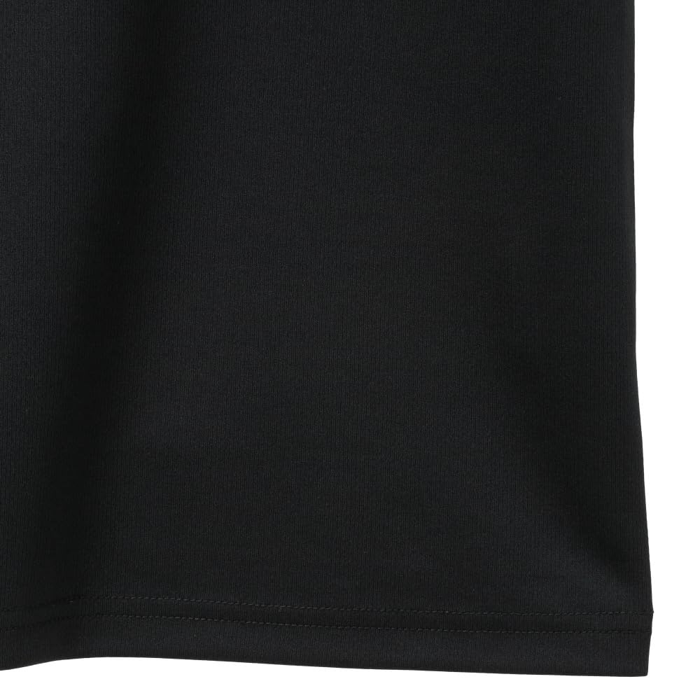 Mizuno Simple Is Training and Size Size K2JACM13 Quick-Dry Long-Sleeve T-Shirt, Sweat-Wicking Quick-Drying, Men's 2, Black, L,