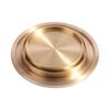 Heat Resistant Brass Coaster Round Cup Tray Copper Cup Coasters  Coffee Tables