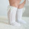 Baby Girl Socks Summer Thin Mesh Breathable High Tube Anti Mosquito Toddler Socks for 0-3Y