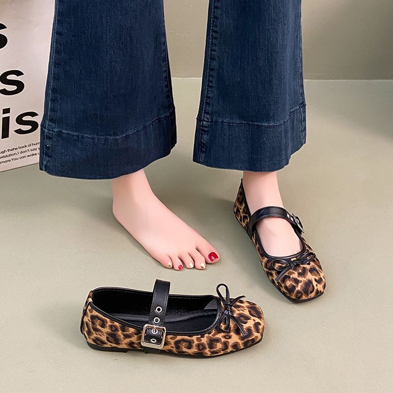 French Fairy Style Gentle Mary Jane Single Shoes Women's Shoes 2025 New Spring Flat Retro Ballet Retro Shoes