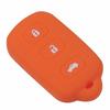 Jingyuqin Remote 4 Buttons Silicone Car-Styling Key Case Cover For Toyota Camry 2000-2005