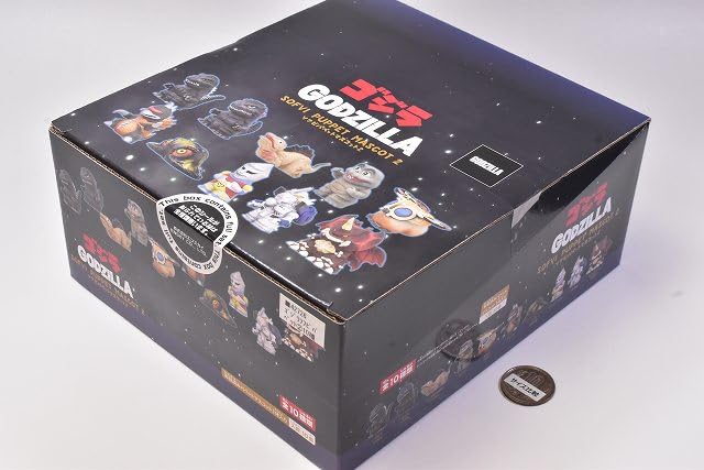 Ensky Godzilla Soft Vinyl Puppet Mascot 2 of (Box 10)