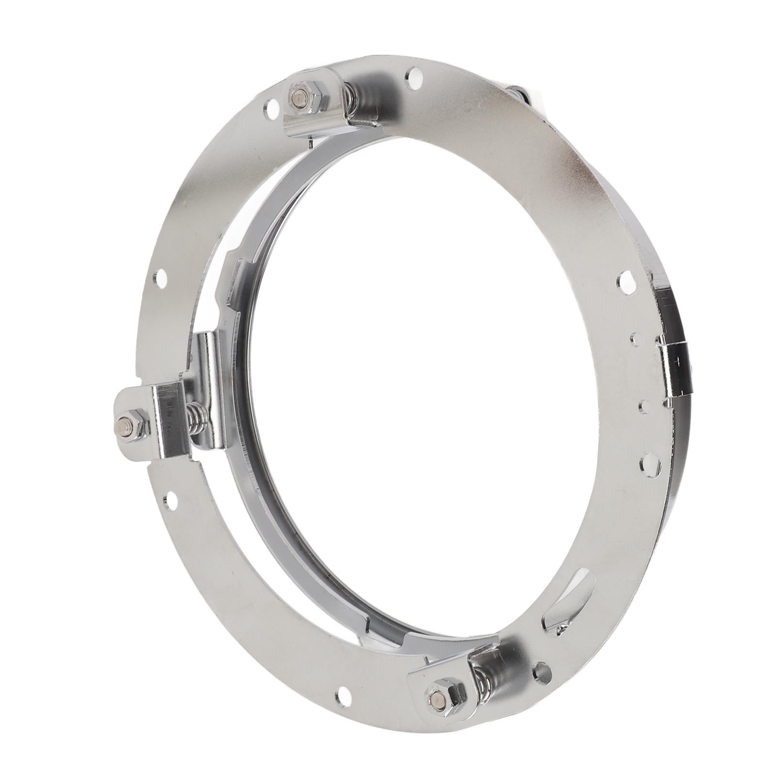 7 Inch Motorcycle Headlight Adapter Round Mounting   Bracket Head Lamp Adapter