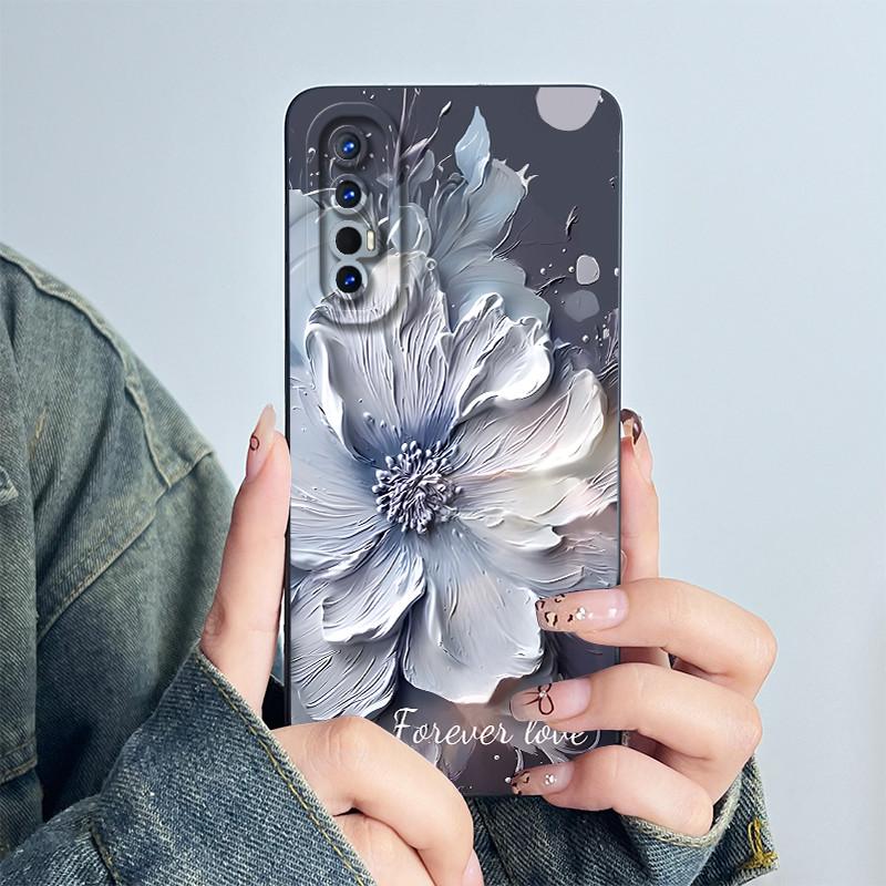 For OPPO Find X2 Neo / Reno3 Pro 5G Phone Case Cover CPH2009 Silicone Sweet Painted Cartoon Funda Lovely Printed Coque Casing