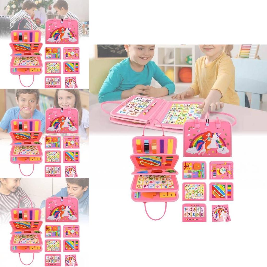 Premium Felt Toy Play Mat For Kids Interactive Learning Board Educational Activities