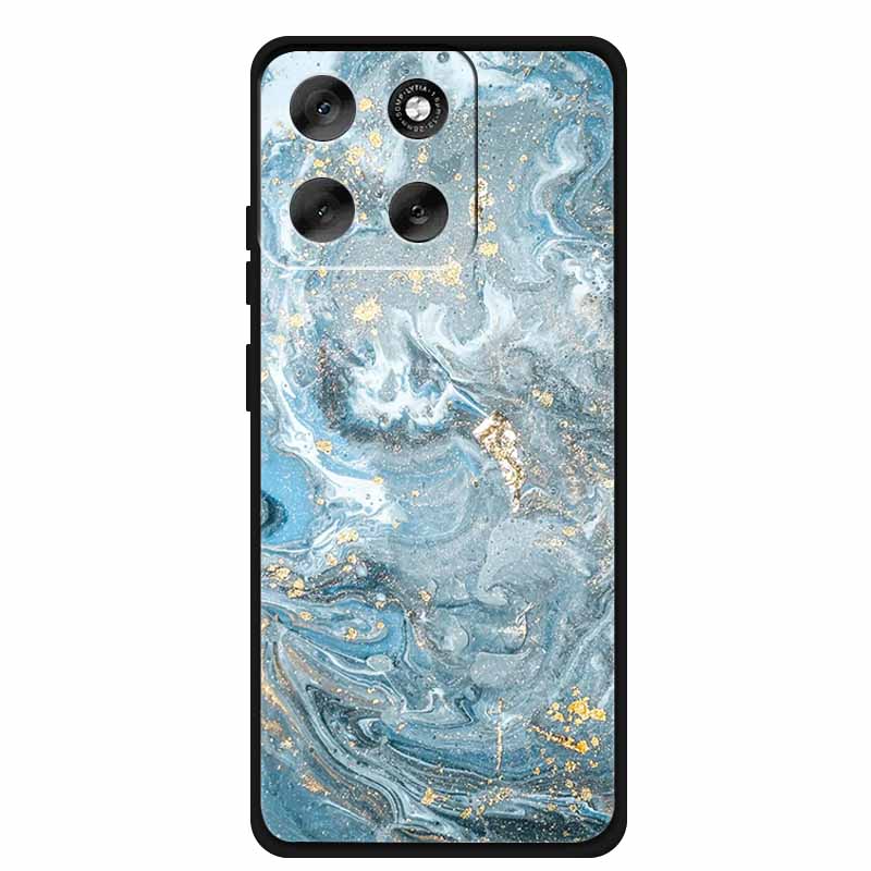 For Moto G86 G 86 Marble Case Luxury Silicone Phone Back Cover etui New Coque TPU Soft Cases for Motorola MotoG86 Funda Shield