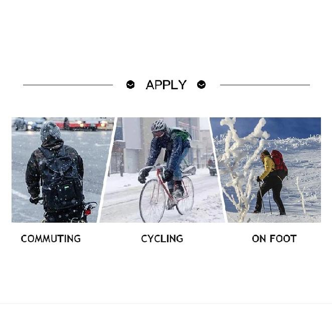 Unisex Sports Touchscreen Winter Thermal Warm Full Finger Gloves For Cycling Bicycle Bike Ski Outdoor Camping Hiking Motorcycle