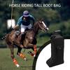 Waterproof Riding Boot Bag 600D Equestrian Boot Bag Horse Equipment Long Boots Bag  Travel Use