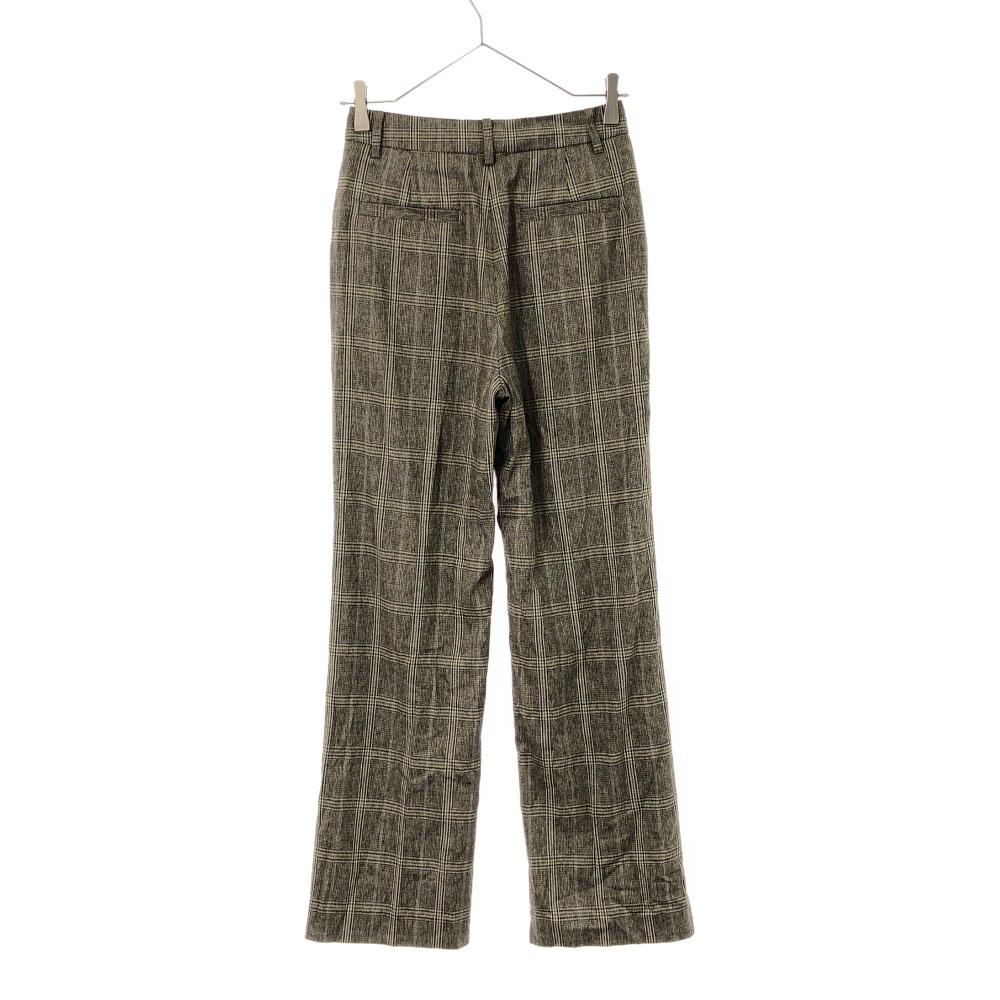 Unused UNITED ARROWS TOKYO Made In Japan Check Pattern Straight Pants Women Used