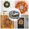 Christmas Wreath Storage Bag Lattice Wreath Dustproof Bag Seasonal Holiday Wreath Storage Container with Handle and Zipper