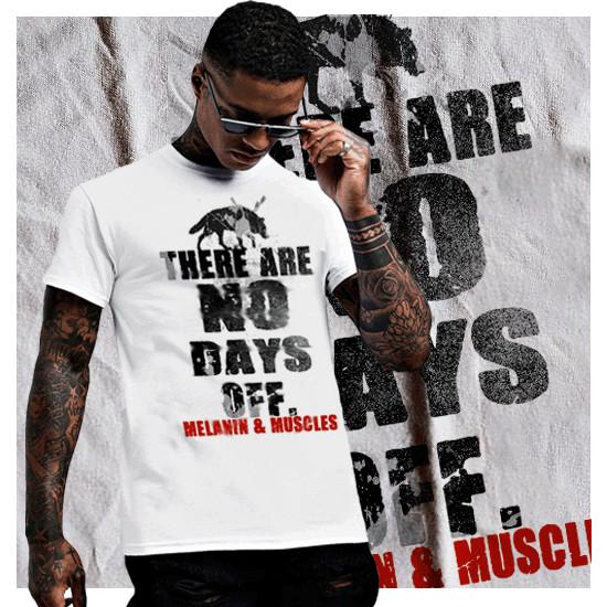 Black History Month Melanin Muscle Gym Boxing Training Melanated Motivation II Unisex T-Shirt S