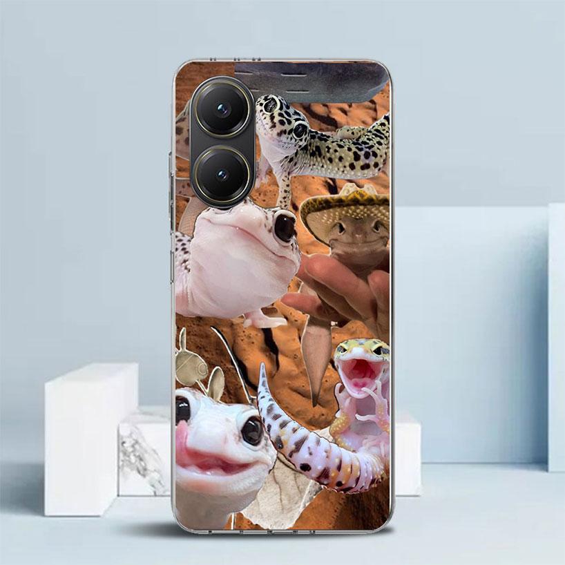 Lizards Geckos Soft Cover for Xiaomi Poco F7 Ultra X7 X6 X5 Pro M7 Phone Case Redmi 15 15C 13 13C 12 12C 10 10C Print Shell Poco