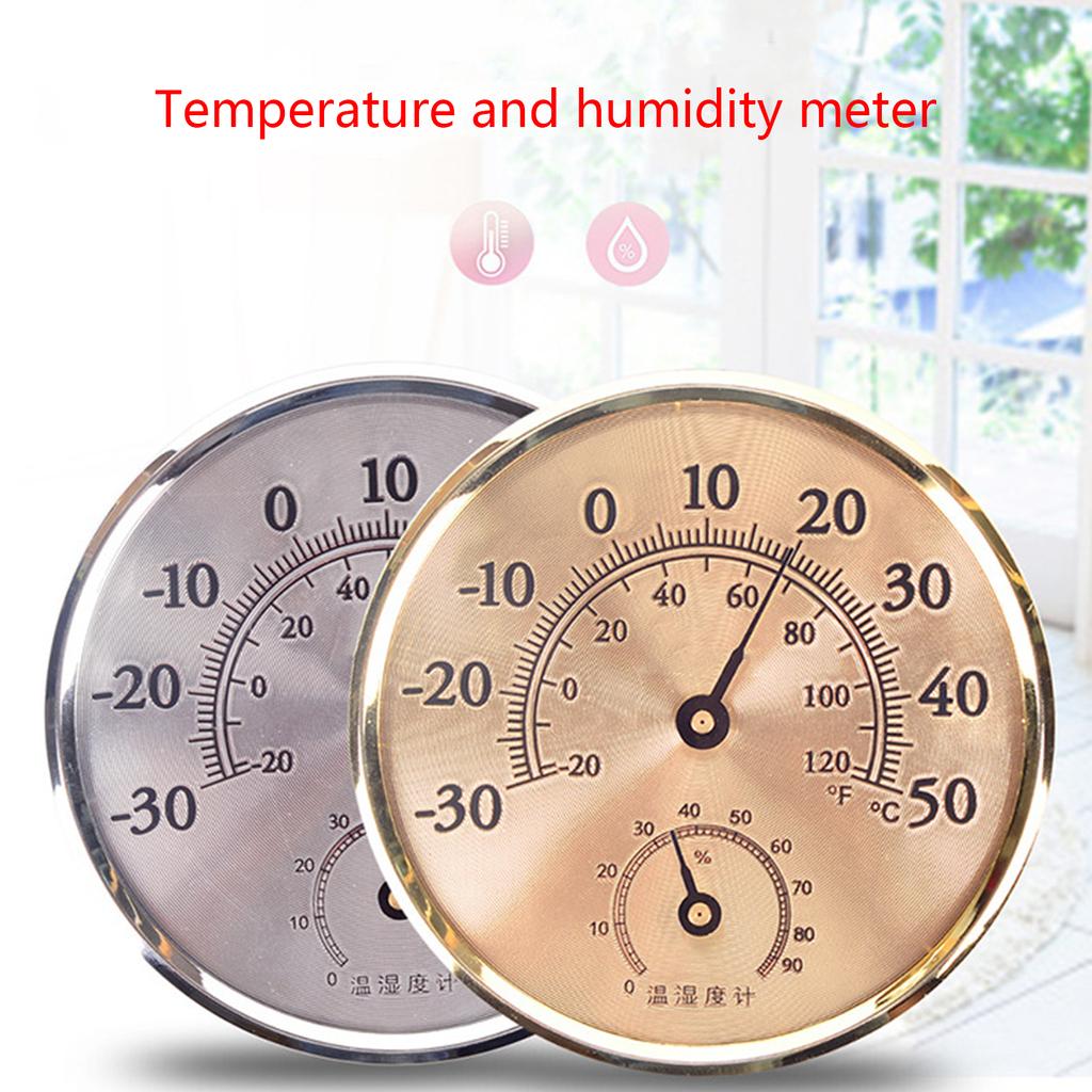 Table Thermometer Hygrometer Indoor Analog-Humidity Meter-Gauge Monitor Tester