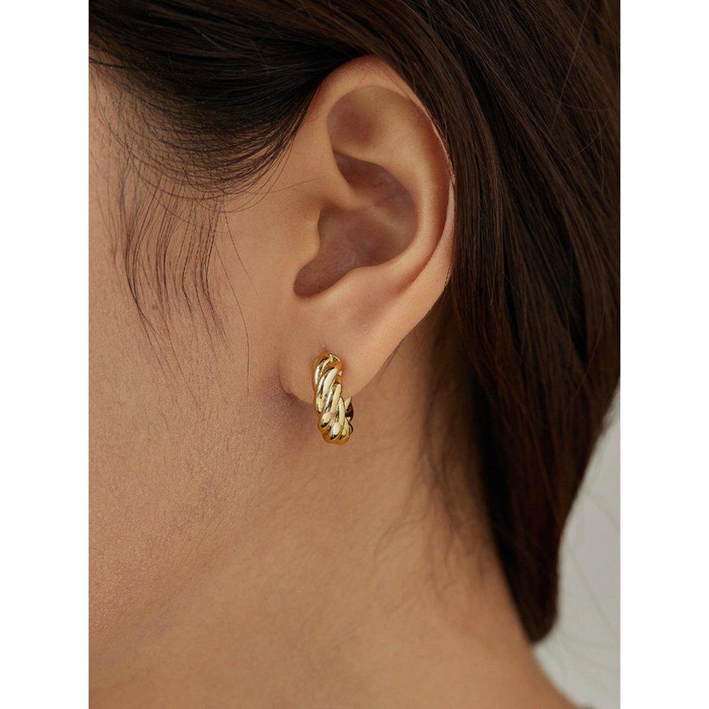[Baiyer] (Y) Rope Loop Hoop Earrings