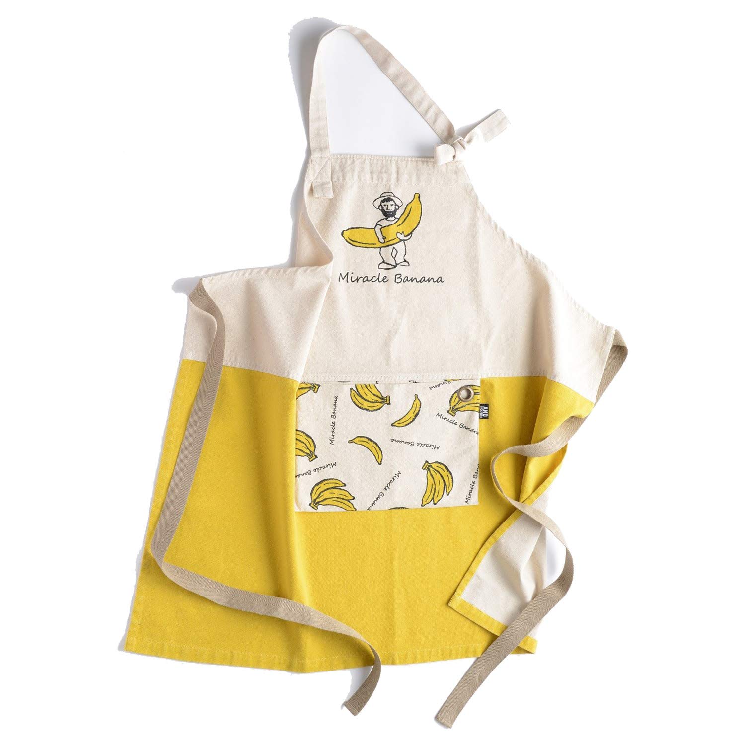 

And Packable Apron, Stylish Storage, Yellow, Banana, Yellow, 62755