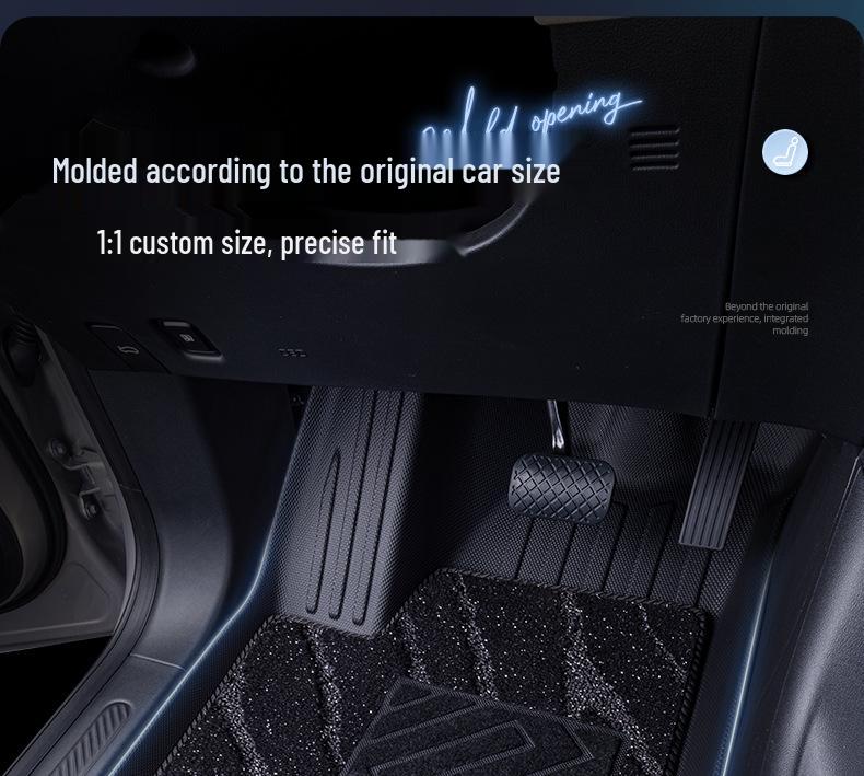 Leapmotor B01 TPE2026 Floor Mats: Custom Five-Seater Car Interior Carpet Accessories