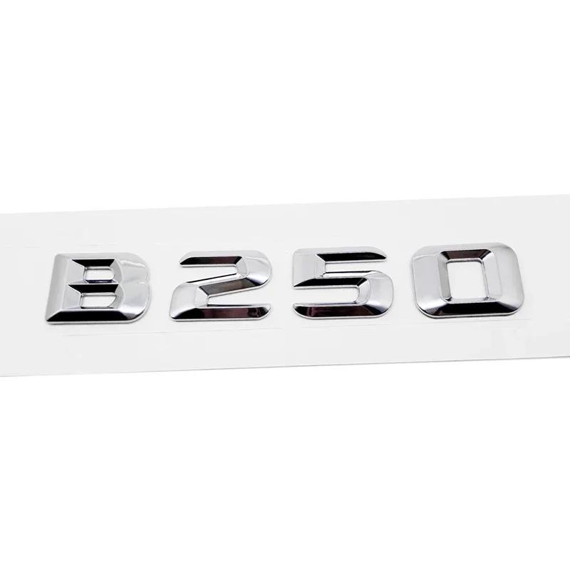 BKS2 Car Letter Sticker Rear Badge Embedding Emblem For Mercedes Benz B Class B35 B45 B63 B180 B200 B220 B250 B260 B300 Decoration