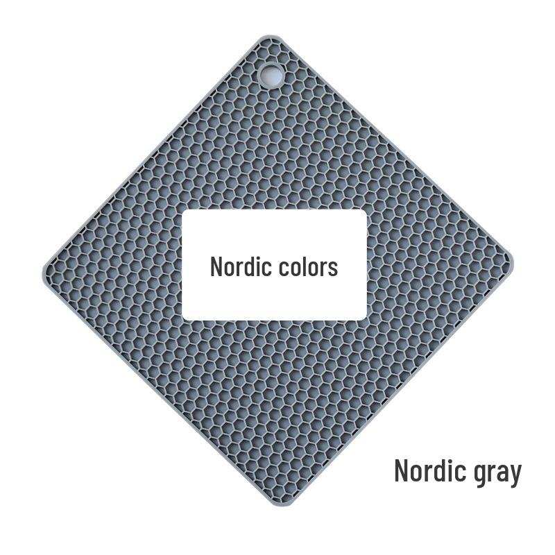 Food-Grade Silicone Honeycomb Heat-Resistant Placemat Coaster