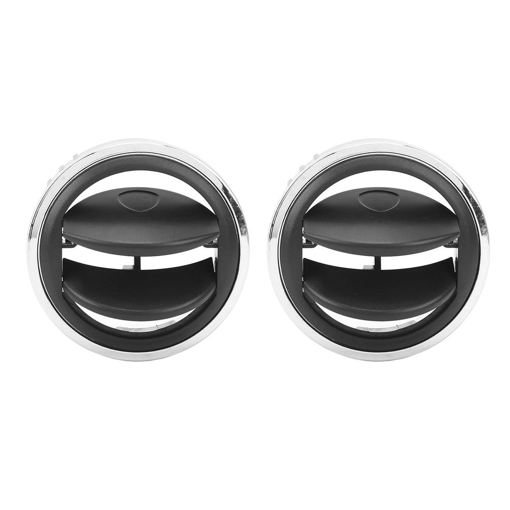 RV Air Conditioner Vent 2 Pcs Adjustable Roof Round Vent Ventilation Outlet for Car Yacht Bus Truck