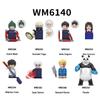 Jujutsu Kaisen Anime Cartoon Gojo Satoru Itadori Yuj Fushiguro Megumi Okkostu Yuta Building Blocks Mini Action Figures Kids Toy