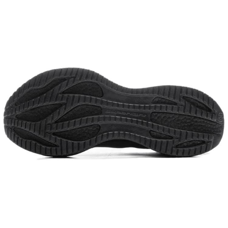 Li Ning Super Light 22 Cushioning Slip Resistant Abrasion Resistant Breathable Low Top Running Shoes Women's Black ARBV002-9