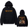 Famoso Regista Quentin Tarantino Film Pulp Fiction Felpa con Cappuccio Uomo Donna Hip Hop Moda Felpa Oversize Maschile Vintage Felpe con Cappuccio