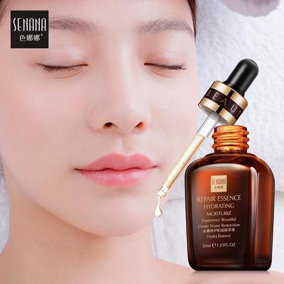 Kleine braune Flasche Repair Essence Anti-Aging Feuchtigkeitsspendendes Gesichtsserum 30ml