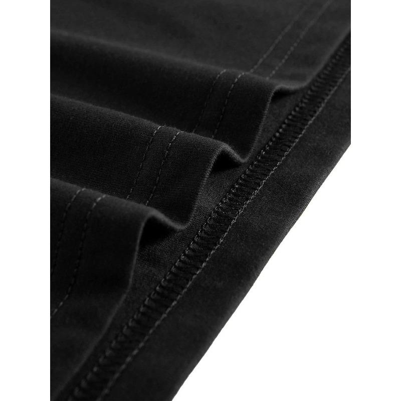 European Sizes Men's Comfortable Short Sleeve T-Shirt - Summer Casual Round Neck Tee with Themed Anime Casual Fit for Men