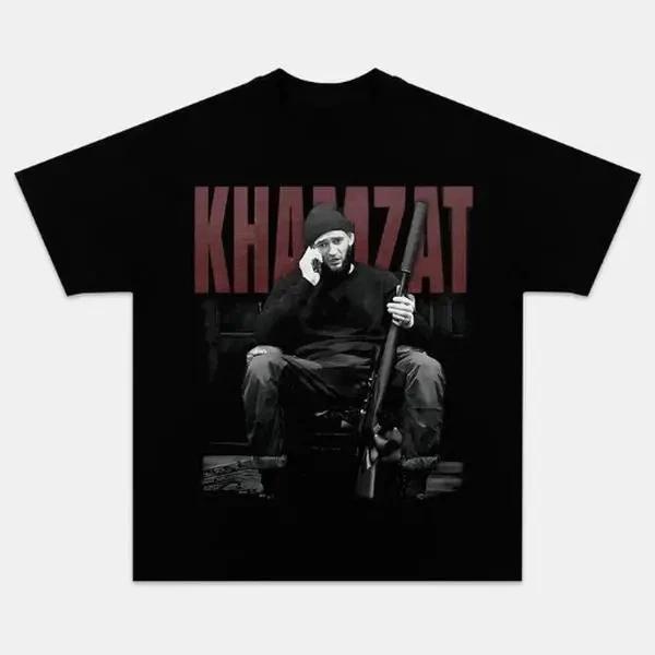 COMBATWEAR KHAMZAT CHIMAEV TEE, Wrestling Shirt, UFC Graphic Boxing T-Shirt XL