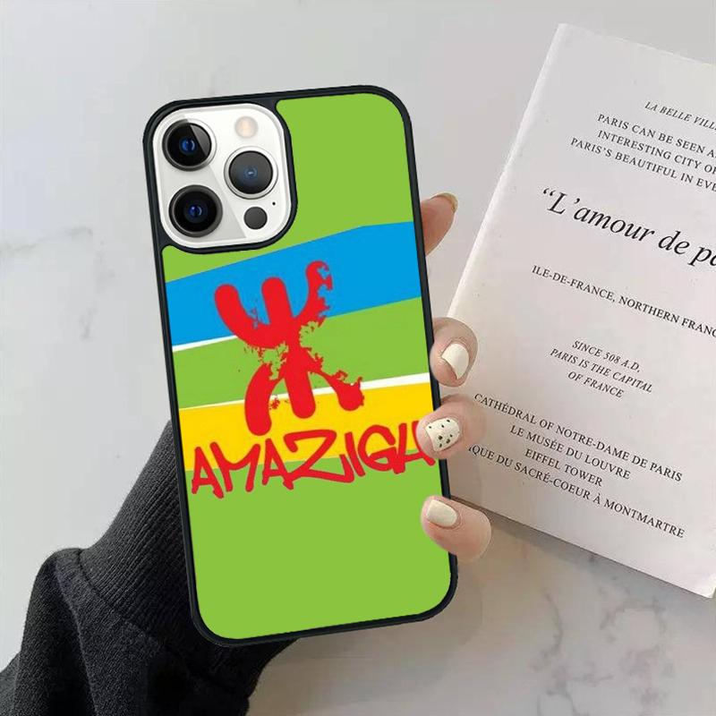 Amazigh Symbol Berber Academy Phone Case Cover For iPhone 17 Air 15 16 14 Plus 11 12 13 Pro Max Apple max