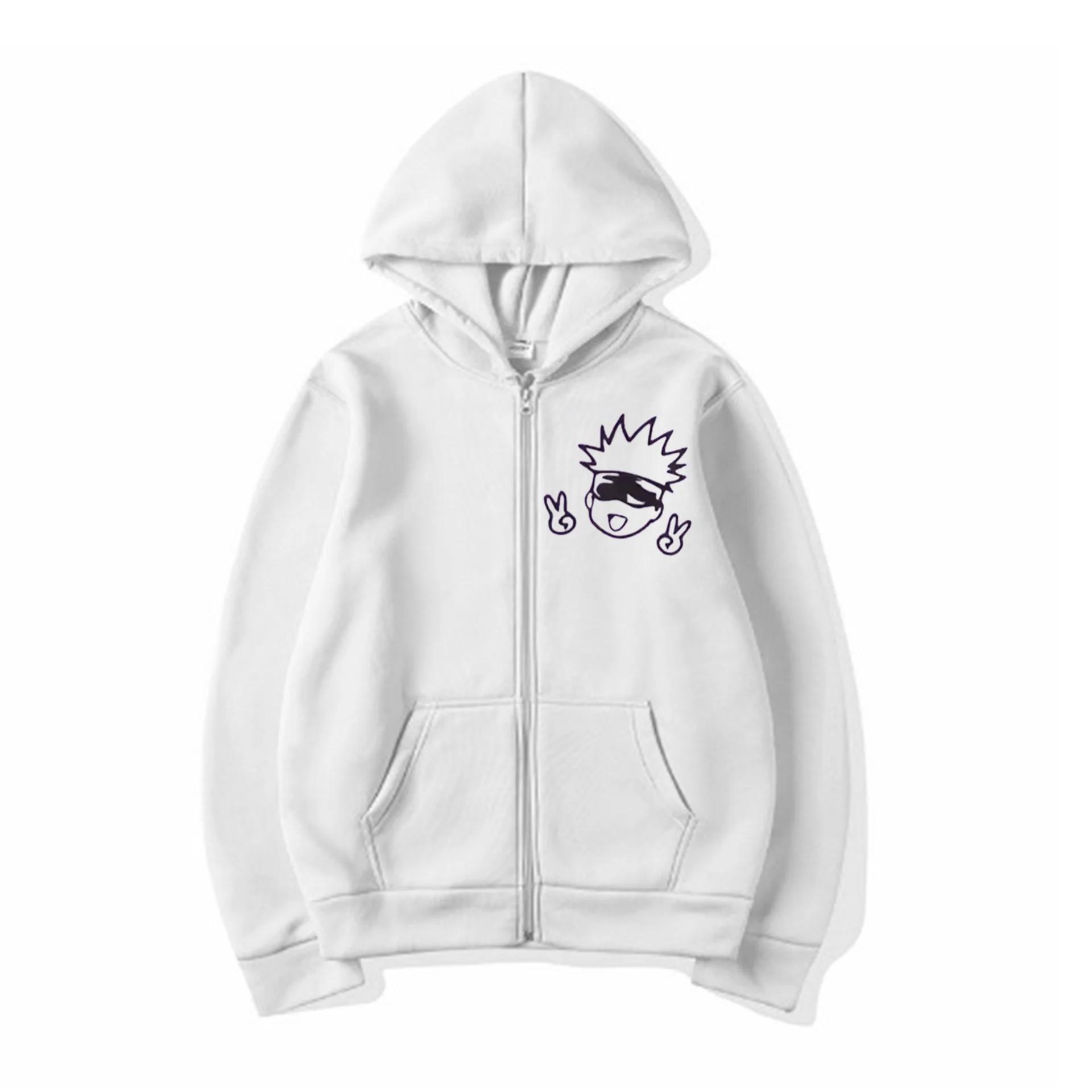 

Jujutsu Kaisen Anime Hoodies Street Clothing Graphics UnisexGojo Satorubig Demon Slayer Kawaii S