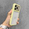 Turn to 17 Transparent Candy Color Frame DIY Phone Case For iPhone 17 Pro Max Air 11 13 14 12 15 Pro 16 Plus Acrylic Back Cover