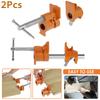 2PCS Pipe Clamp Metal 1/2 Inch Pipe Clamp Set Woodworking Tools Adjustable Wood Clamp Clamp for Carpenters