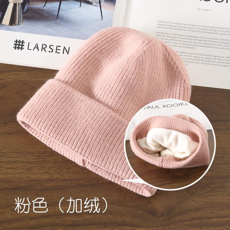 Warm Knitted Hat Beanie Hat Unisex Warm Winter Cuffed Skull Cap for Outdoor Casual Cold Weather Caps