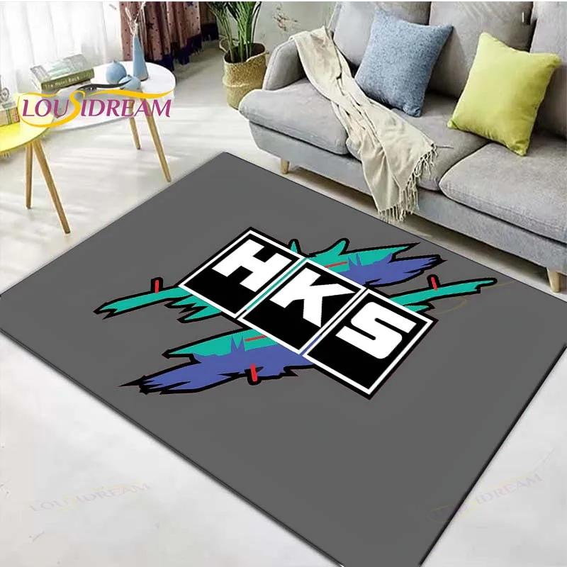 Fashion H-HKS  logo Printed  Carpets Living Room Anti-Skid Area Rug Kids Bedroom Mats Yoga Mat Large Carpet Decor
