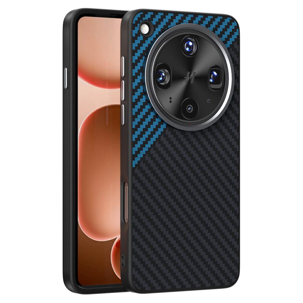 ABEEL For Oppo Find X8 Ultra 5G Case Compatible with MagSafe Carbon Fiber Texture Back Cover