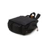 Daks Black Solid Nylon Backpack Dbba4fg16bk