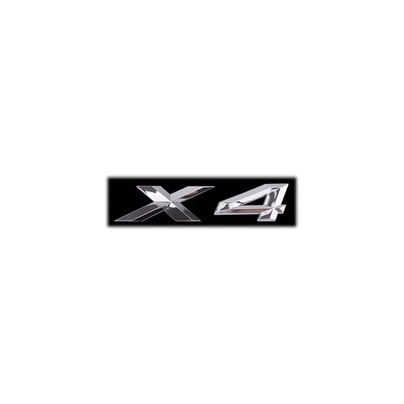 3D Car Letters Trunk Badge Sticker For BMW X1 E84 F48 X3 E83 G01 F25 X4 F26 G02 X5 E53 F15 E70 X6 E71 F16 Emblem Logo Lettering