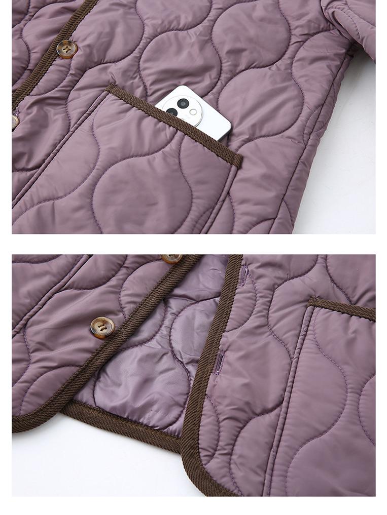 2025 Mode Warme Leichte Baumwolljacke für Mütter mittleren Alters und ältere Frauen